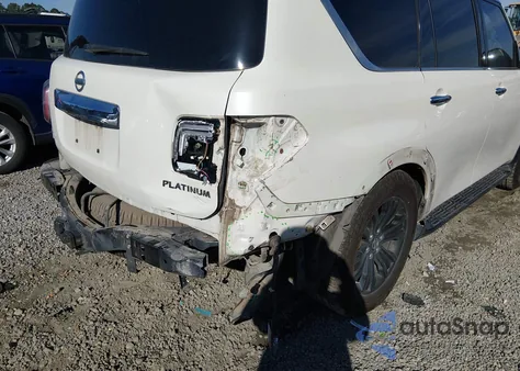 2018 Nissan Armada Platinum from USA, damaged, VIN JN8AY2NF7J9331763